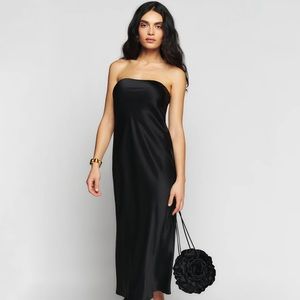 Reformation Joana Silk Dress